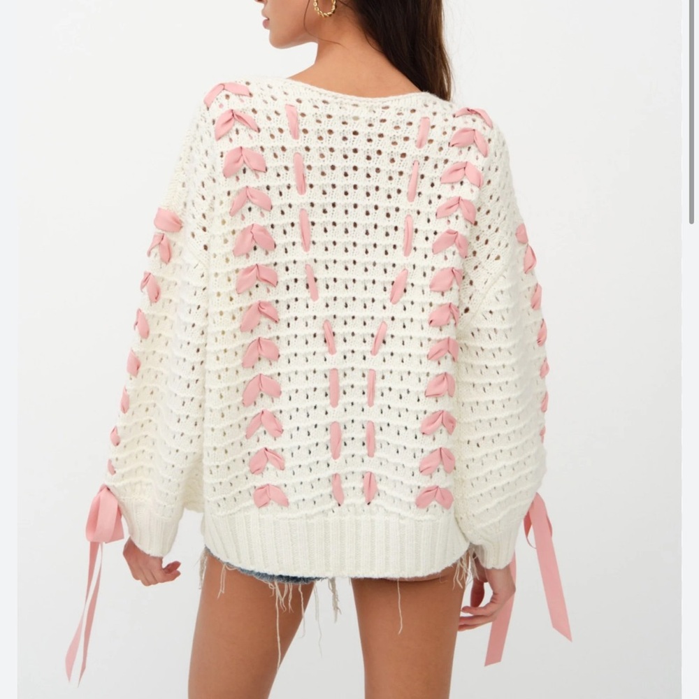LAUREL OVERSIZED SWEATER FOR LOVE AND LEMONS SWEATER XS